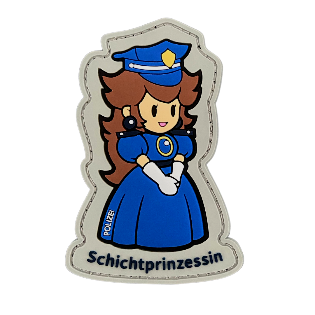 Schichtprinzessin Rubber Patch
