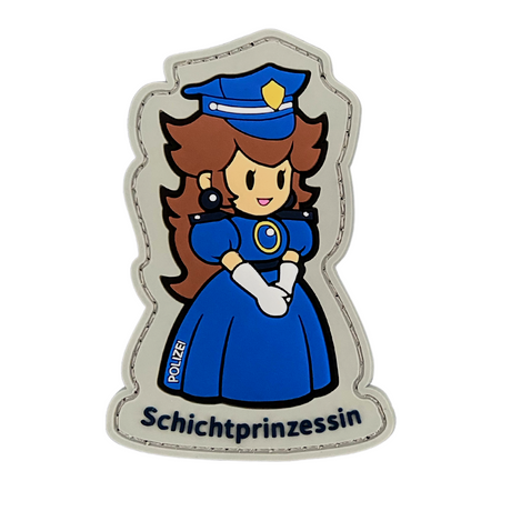 Schichtprinzessin Rubber Patch
