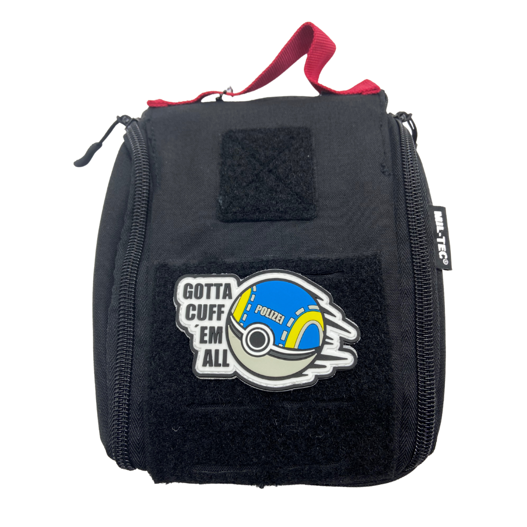 Gotta Cuff 'em All Rubber Patch