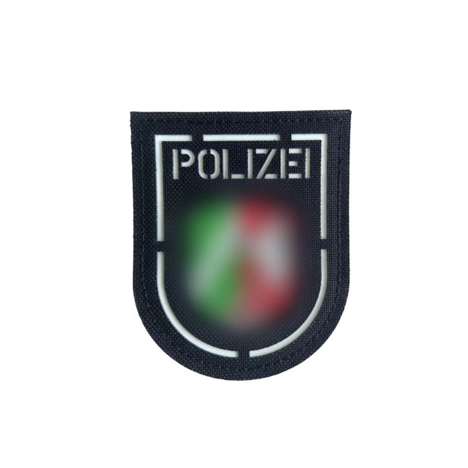 Bundesländer "Glow in the Dark" Lasercut Patches