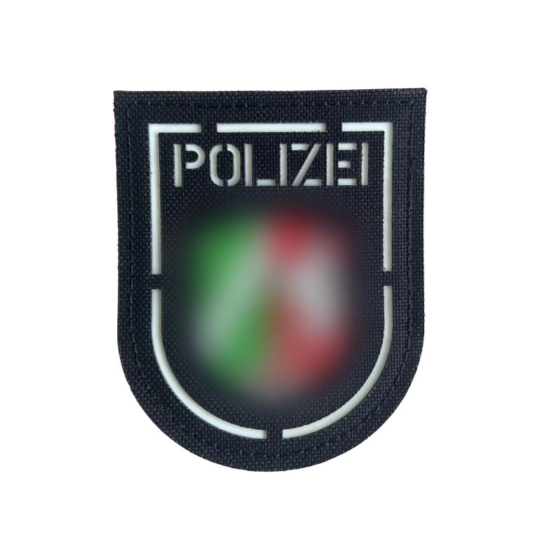 Bundesländer "Glow in the Dark" Lasercut Patches