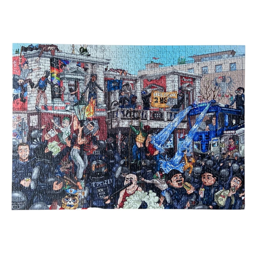 Welcome To Heaven Polizei Puzzle