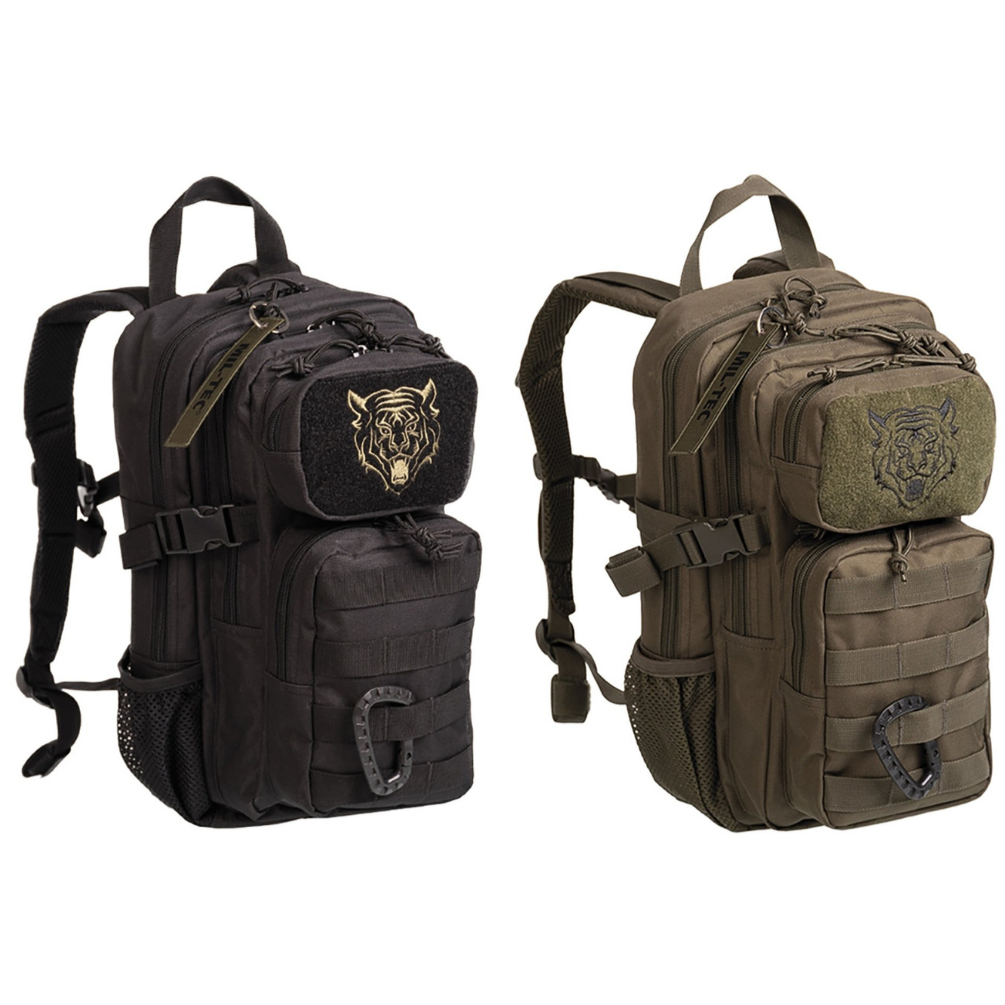 US Assault Pack Kids Rucksack 14L Schwarz | Oliv