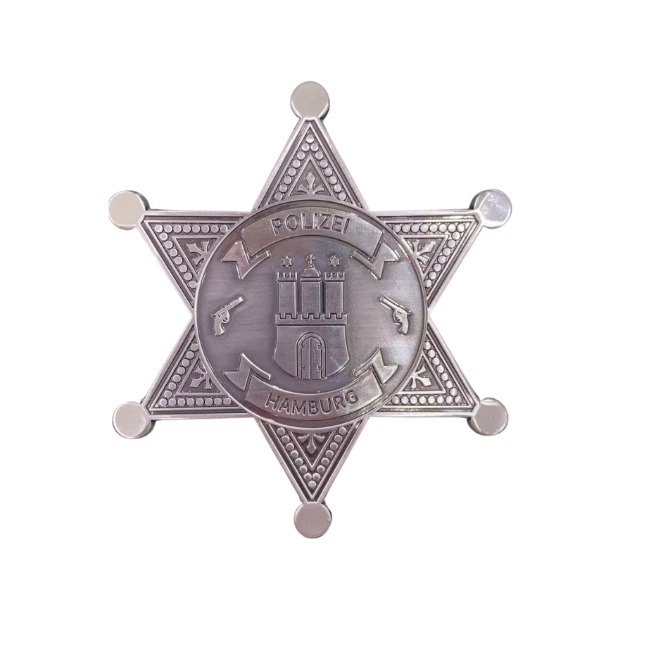 Hamburg Sheriff Metall Patch