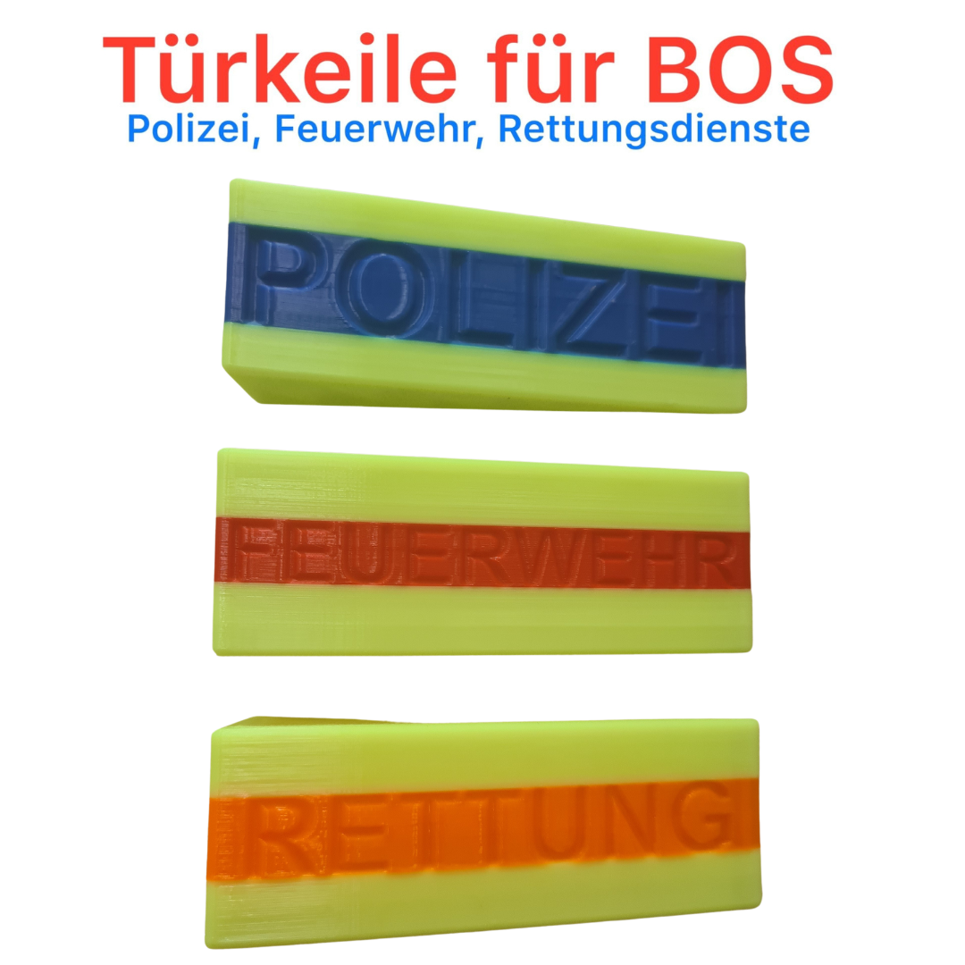 Taktische Türkeile NEON Feuerwehr