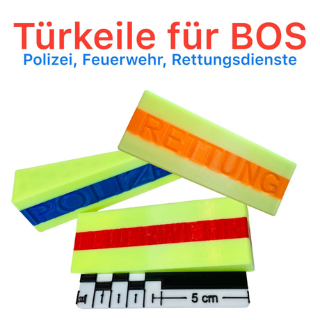 Taktische Türkeile NEON Feuerwehr