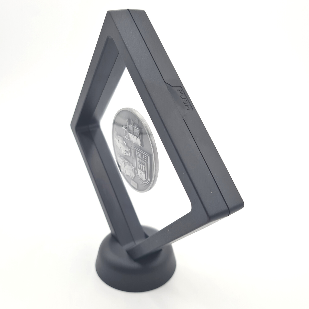 Coin Halterung " Schwebender Coin"