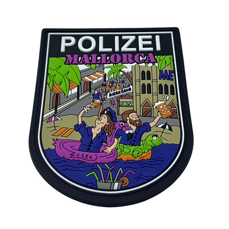 Polizei Mallorca Rubber Patch