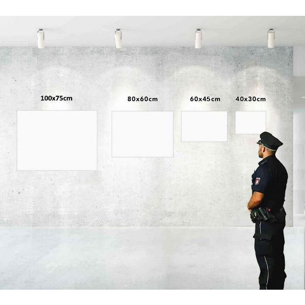 Feuer & Flamme Leinwandbild