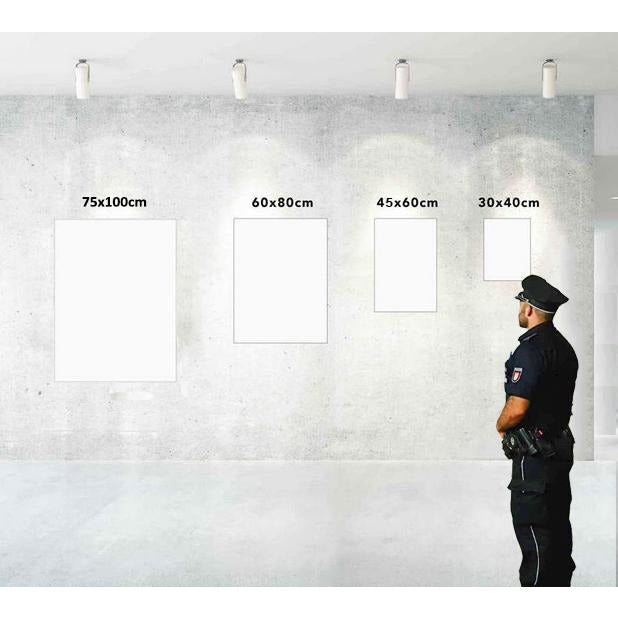 Polizei GTA Leinwand - Polizeimemesshop