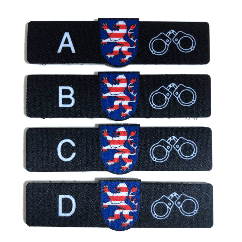 Bundesland Dienstgruppenpatches A-E