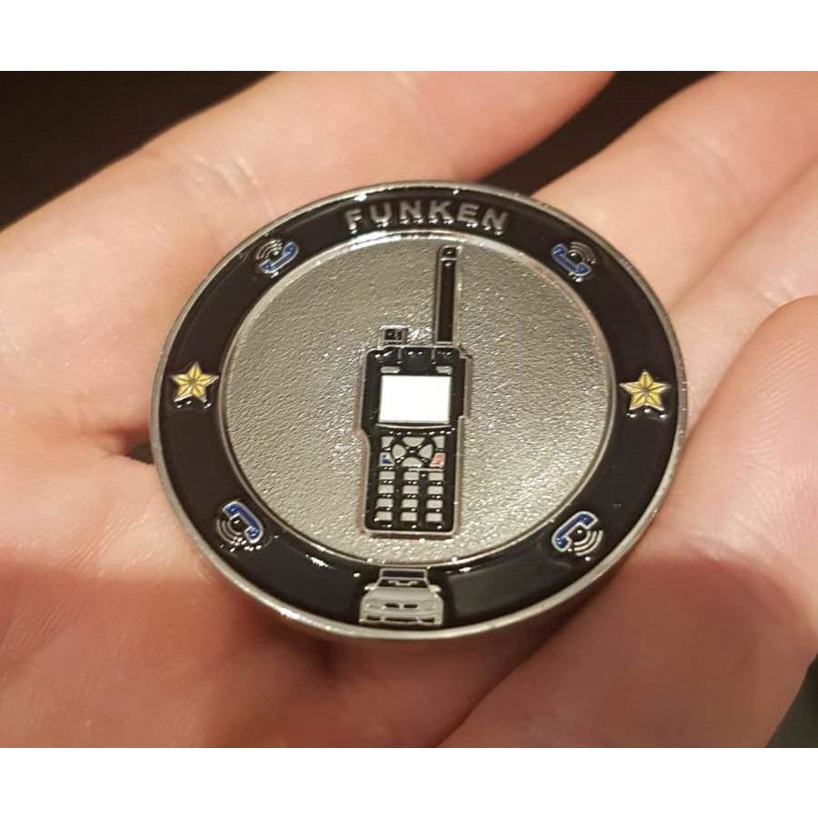 Fahren /Funken Fun Coin - Polizeimemesshop