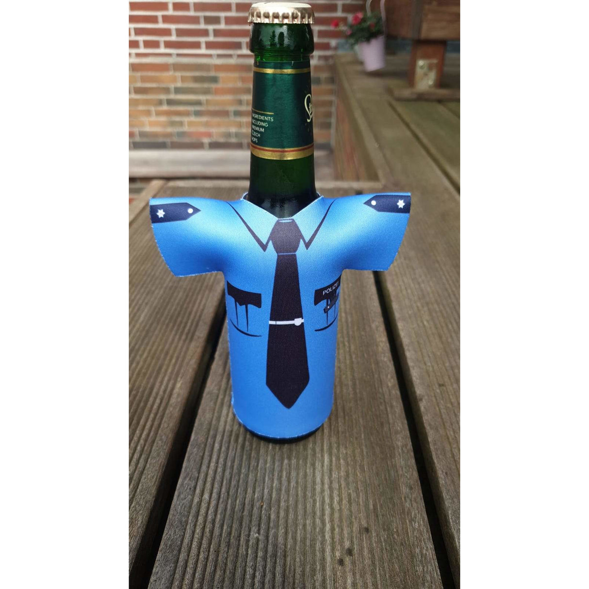 Polizei Uniform Drink Cooler - Polizeimemesshop