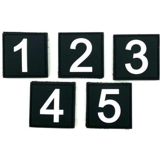 Gruppenpatches mit Klett und Klebestreifen für den Einsatzhelm - Polizeimemesshop