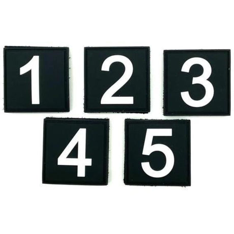 Gruppenpatches mit Klett und Klebestreifen für den Einsatzhelm - Polizeimemesshop