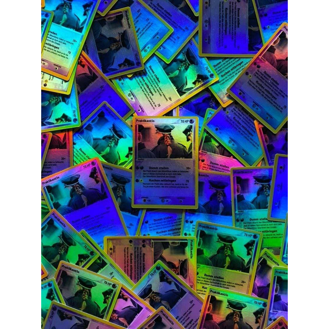 Polizeianwärter Sticker 4er Pack