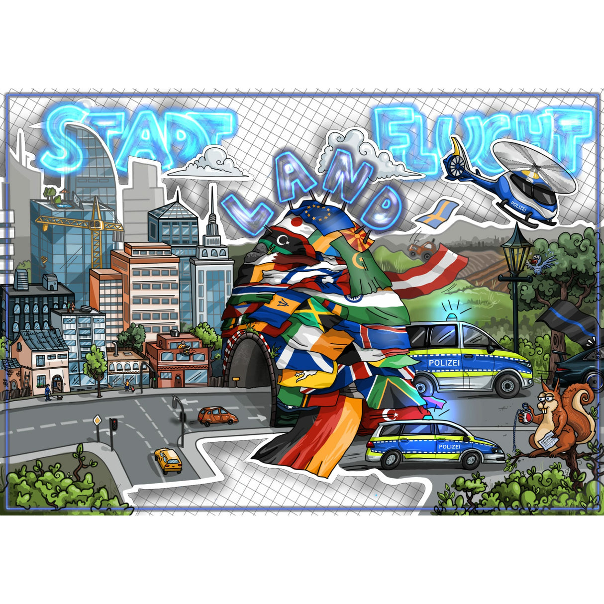 Stadt Land Flucht Gesellschaftsspiel