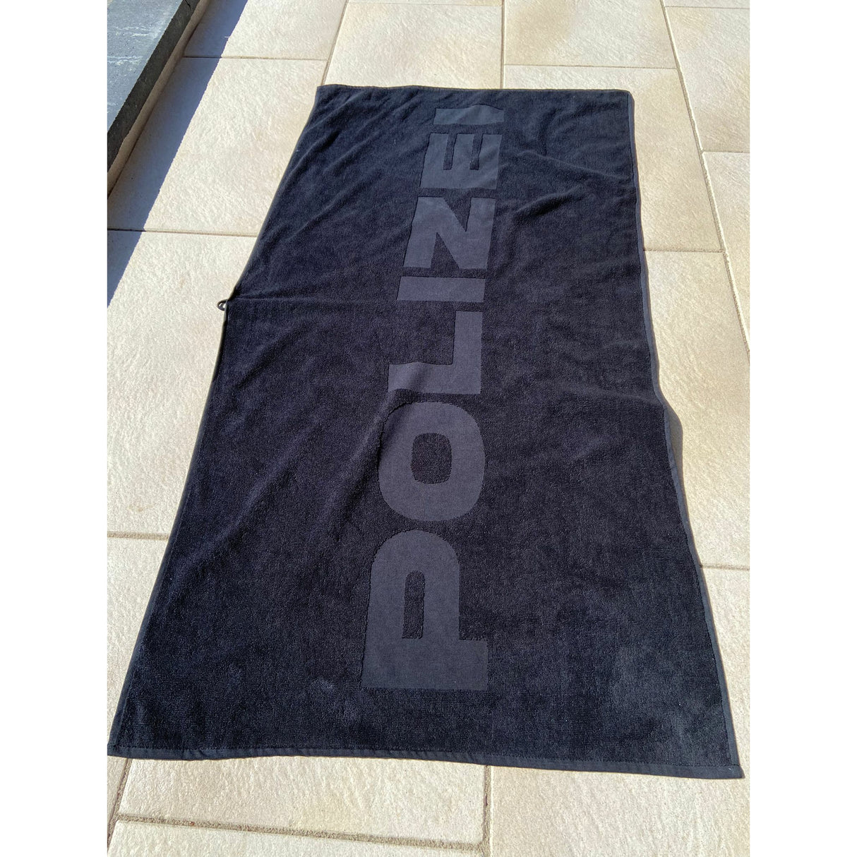 Polizei Duschhandtuch Black Ops Style