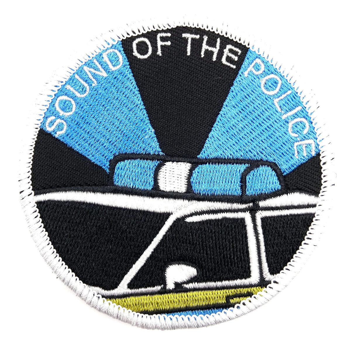Sound of The Police Textilpatch - Polizeimemesshop