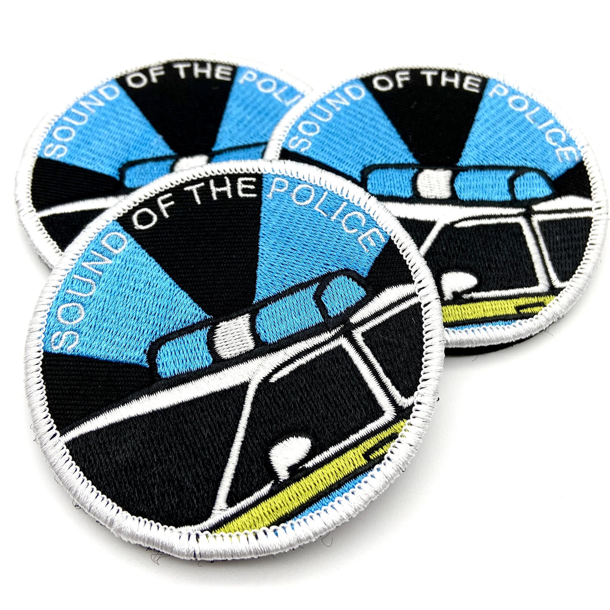 Sound of The Police Textilpatch - Polizeimemesshop