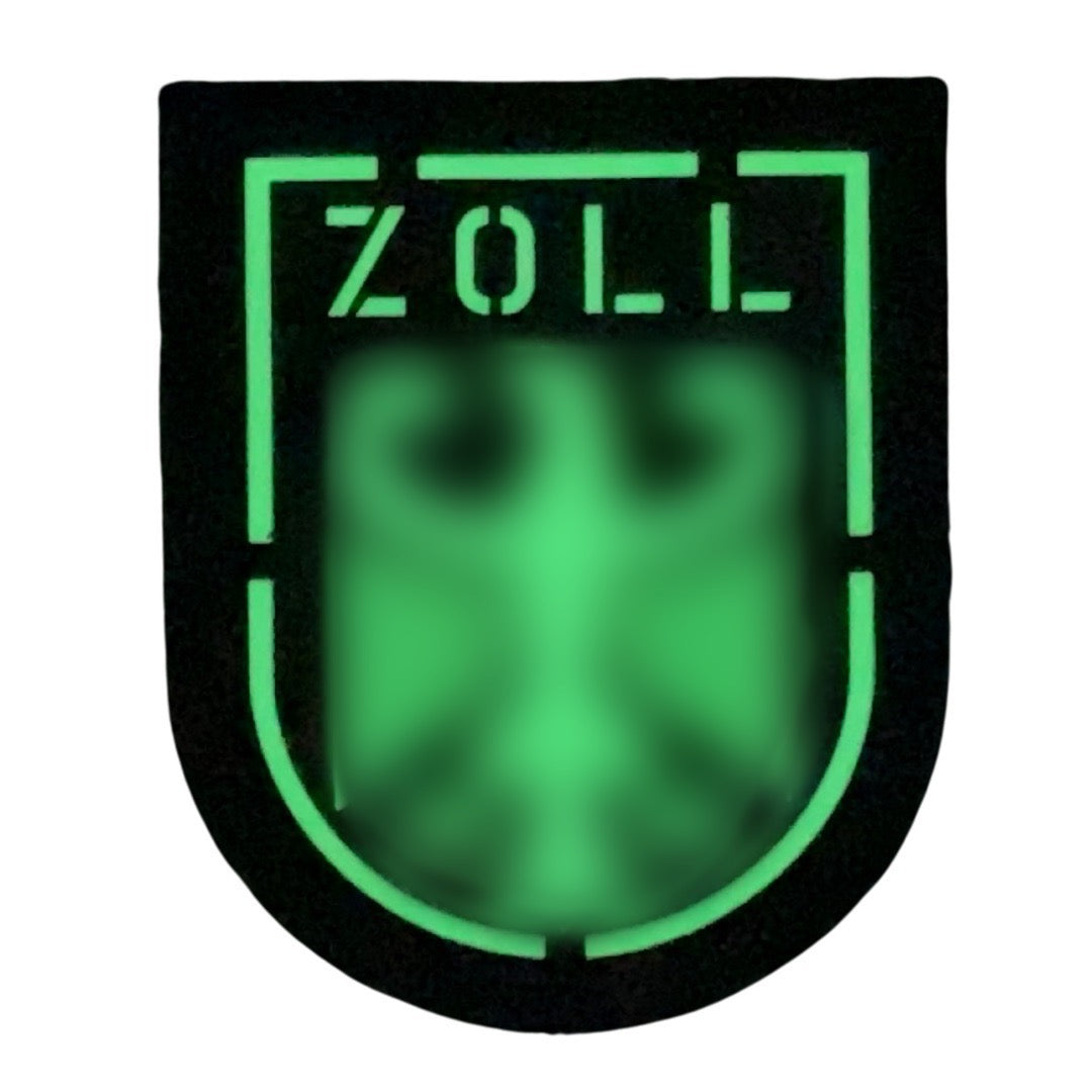 Zoll "Glow in the Dark" Lasercut Patch