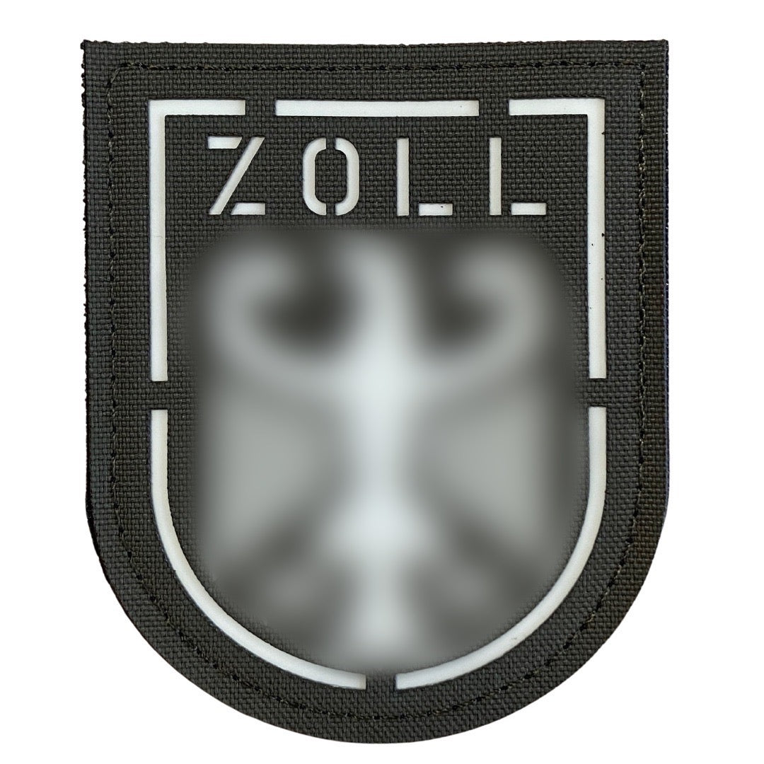 Zoll "Glow in the Dark" Lasercut Patch