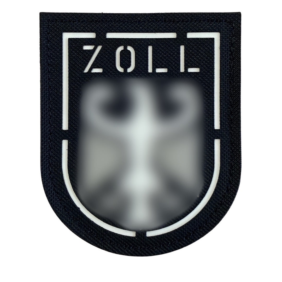 Zoll "Glow in the Dark" Lasercut Patch
