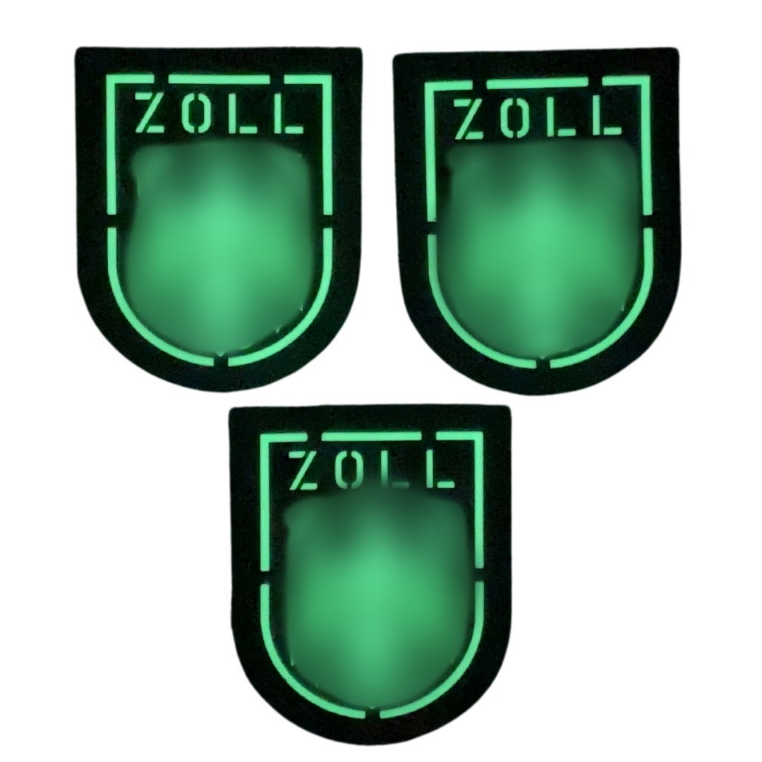 Zoll "Glow in the Dark" Lasercut Patch