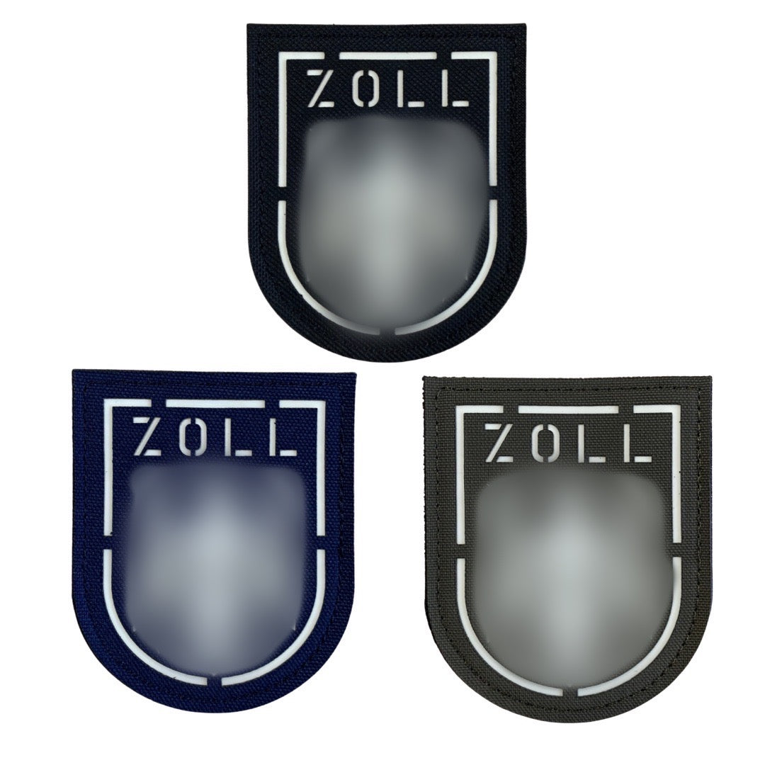 Zoll "Glow in the Dark" Lasercut Patch