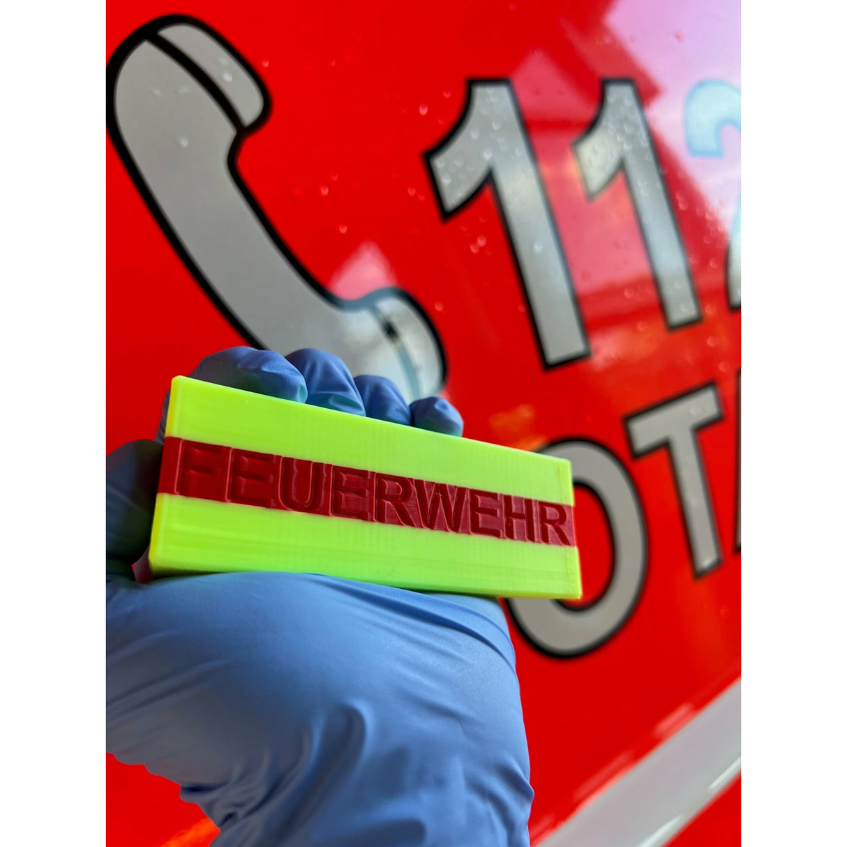 Taktische Türkeile NEON Feuerwehr