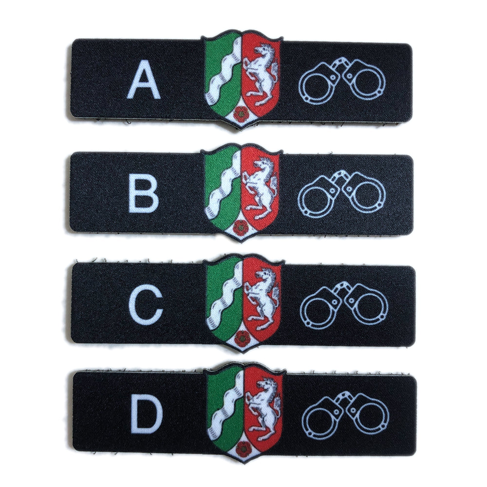 Bundesland Dienstgruppenpatches A-E