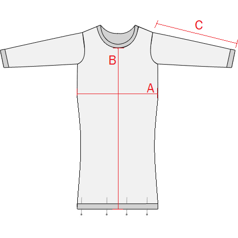 Pink Police Navidad Xmas Pulloverkleid