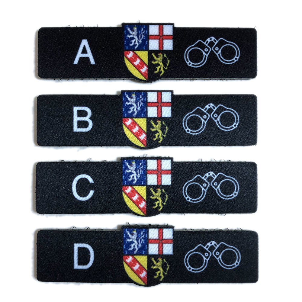 Bundesland Dienstgruppenpatches A-E