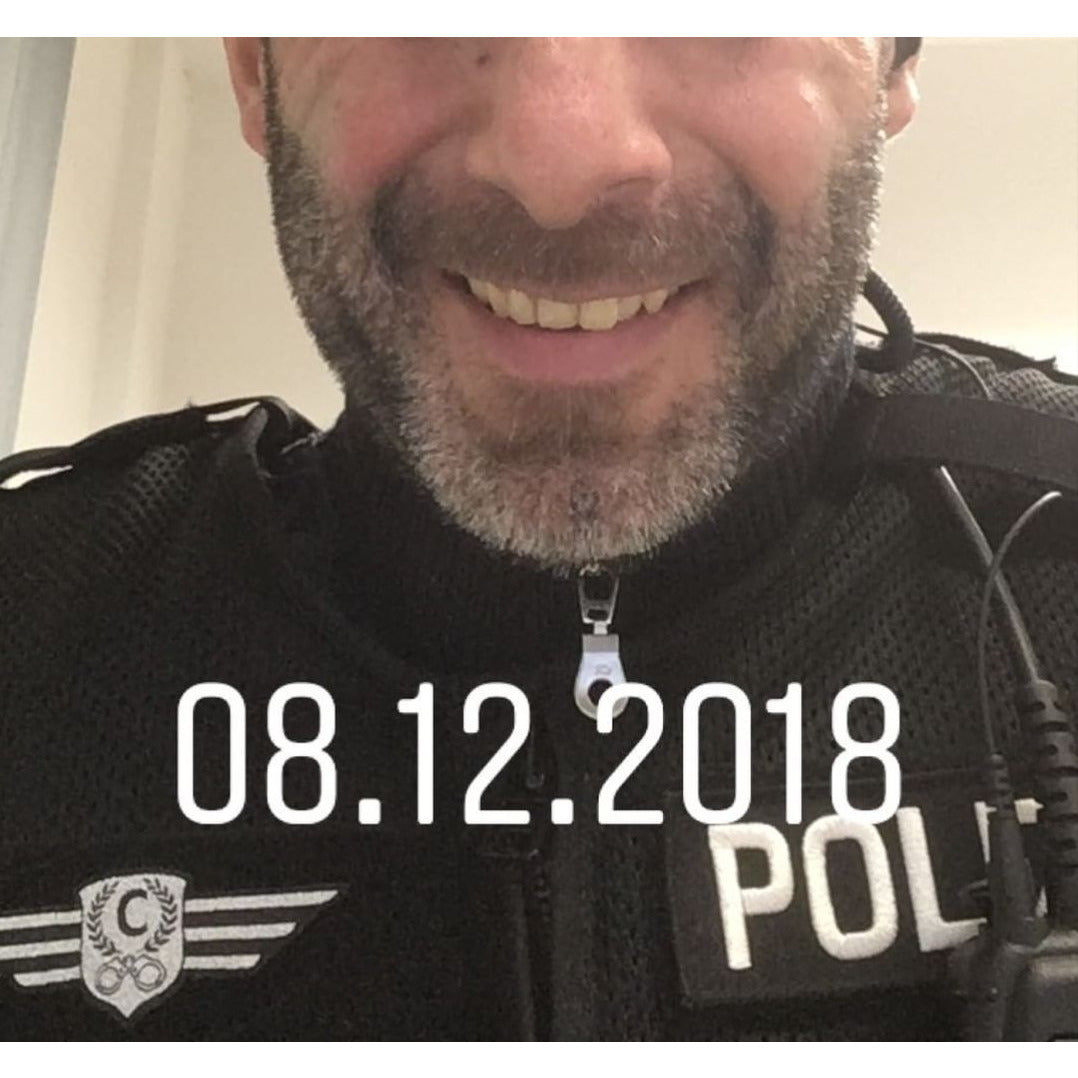 Dienstgruppen A-F Schicht Textil Patch - Polizeimemesshop