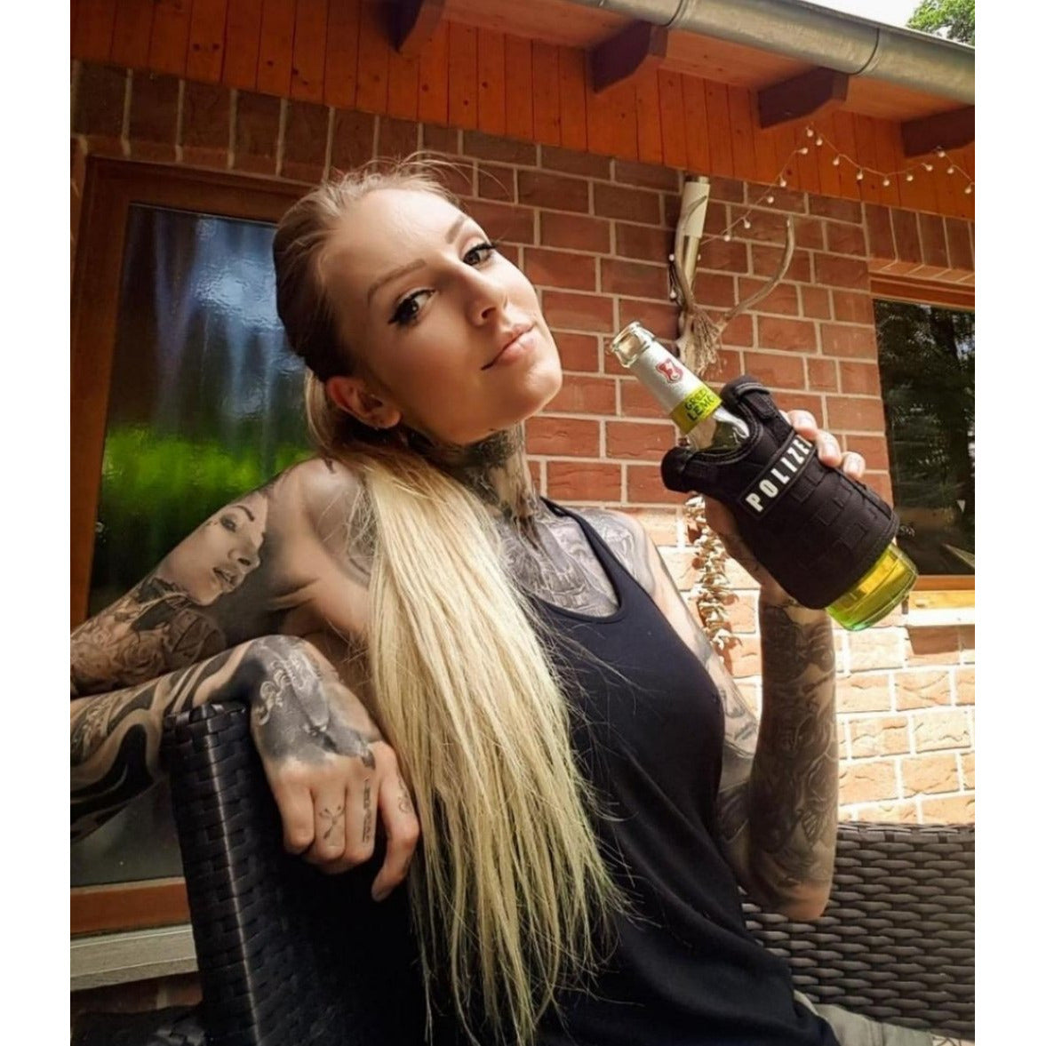 Taktische Polizei Bier-Weste - Polizeimemesshop