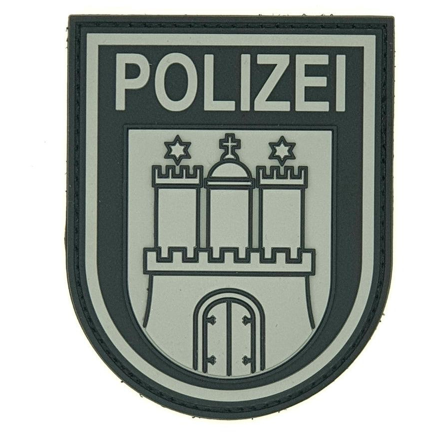 Polizei Hamburg "Black Ops" Patch - Polizeimemesshop