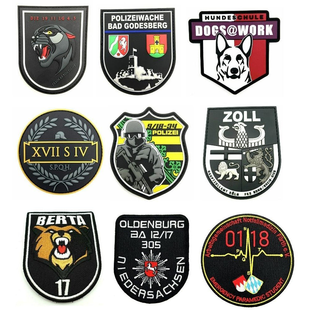 Individuell gefertige Patches (Preis je Stück) - Polizeimemesshop