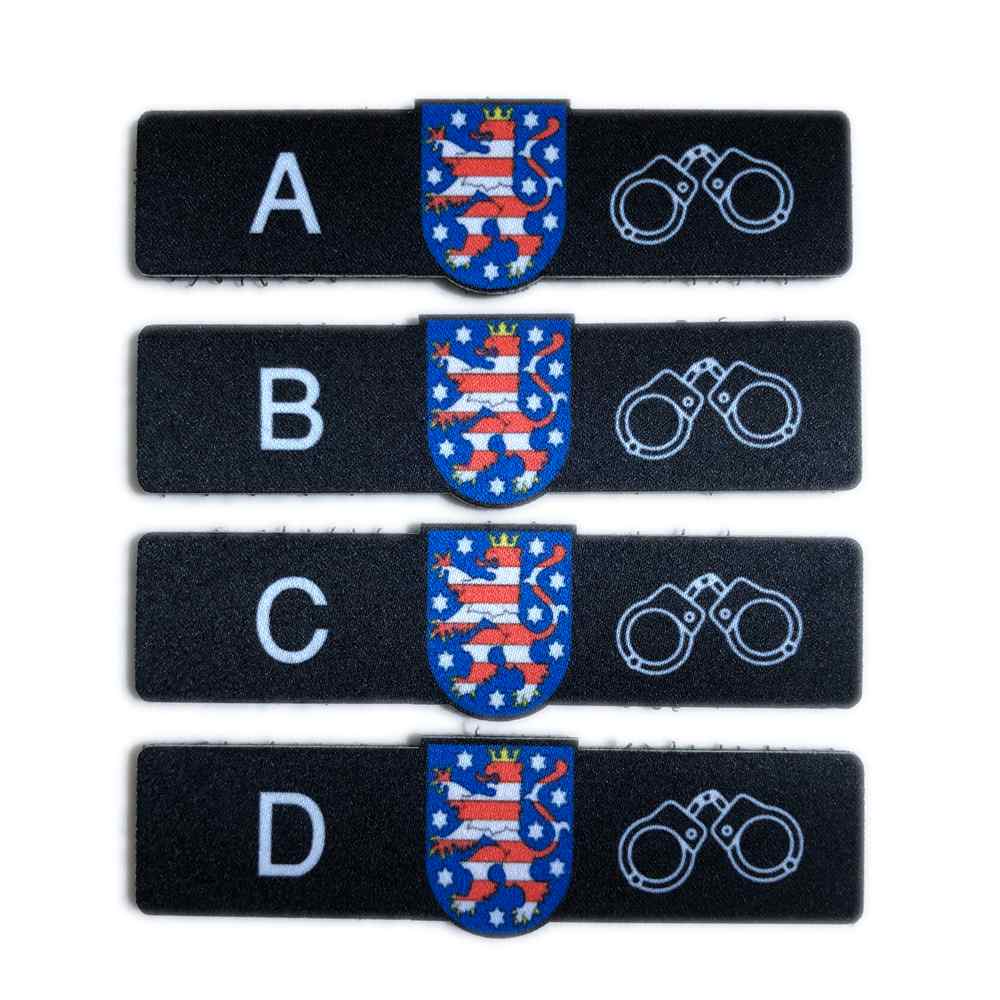 Bundesland Dienstgruppenpatches A-E