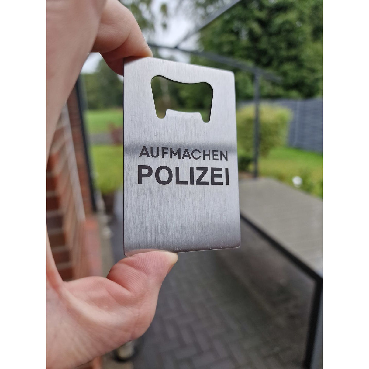 Polizei Flaschenöffner
