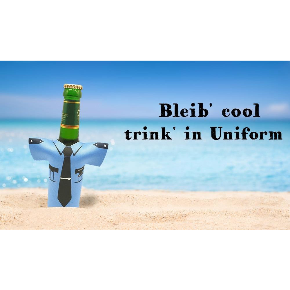 Polizei Uniform Drink Cooler - Polizeimemesshop