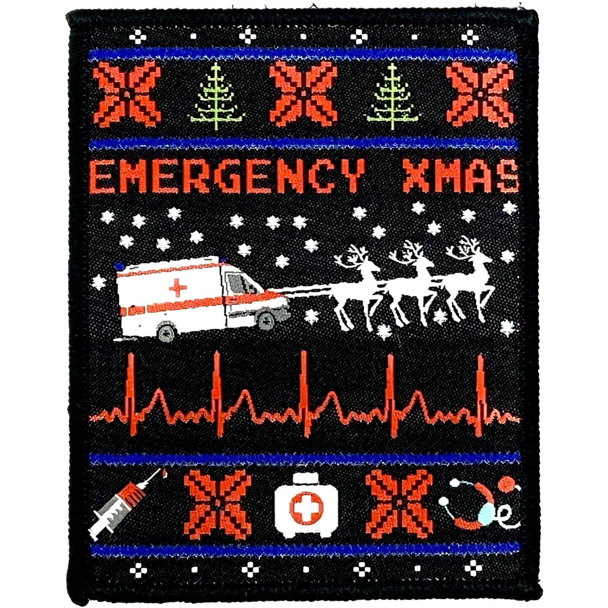 Emergency Xmas Patch - Polizeimemesshop