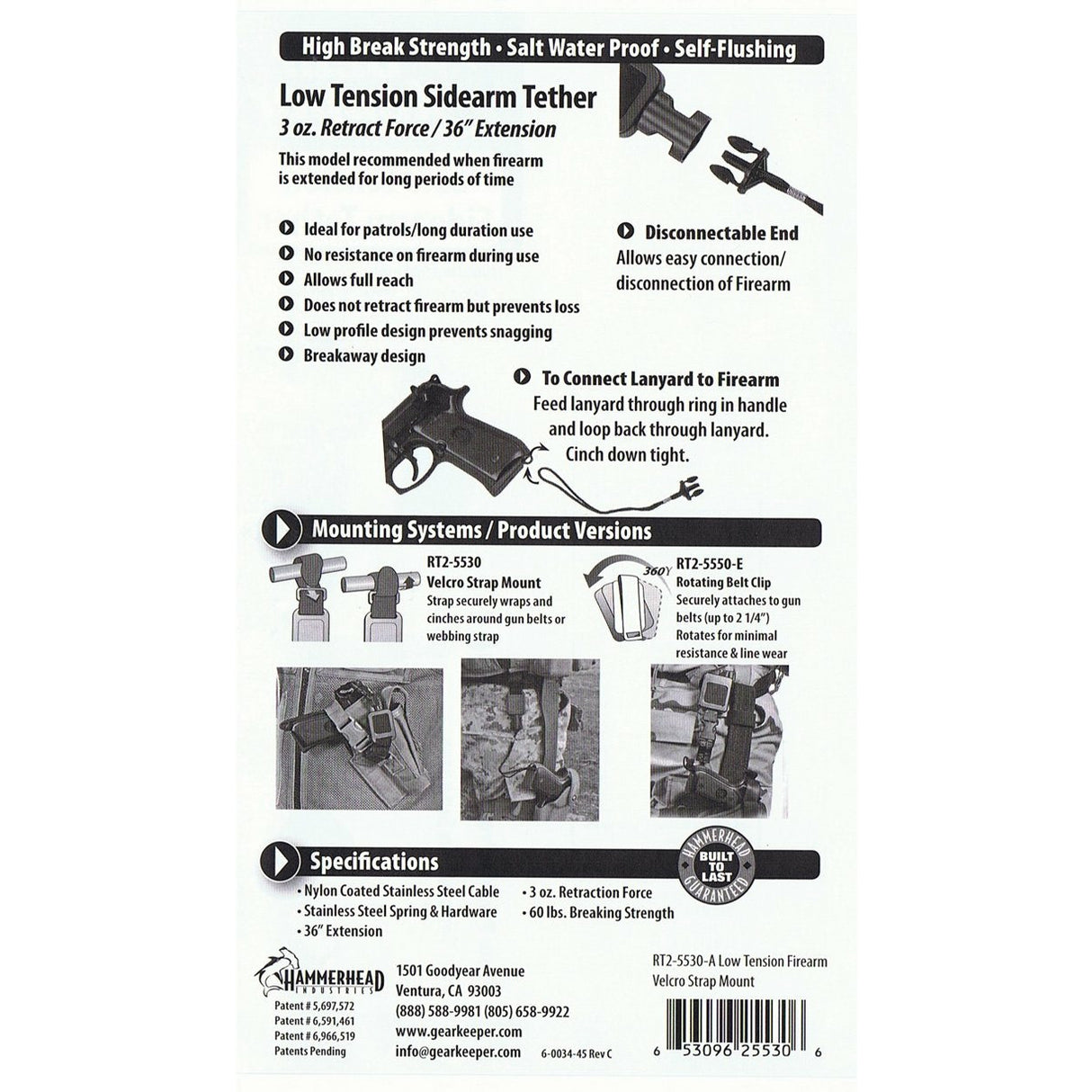 GearKeeper RT2-5530 Waffen/ RSG Sicherung