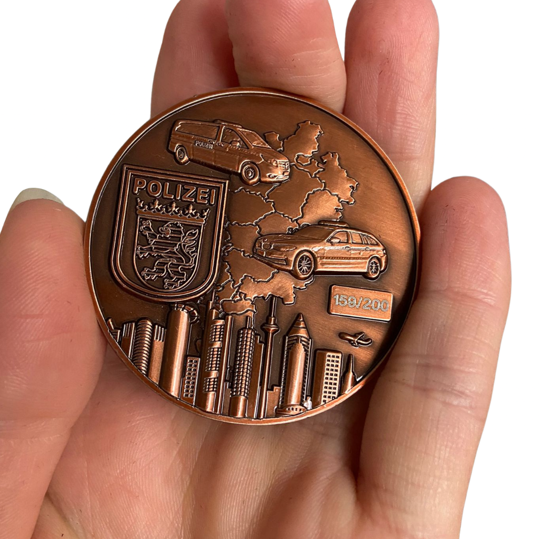 Polizei Hessen limitierter Sammlercoin #8