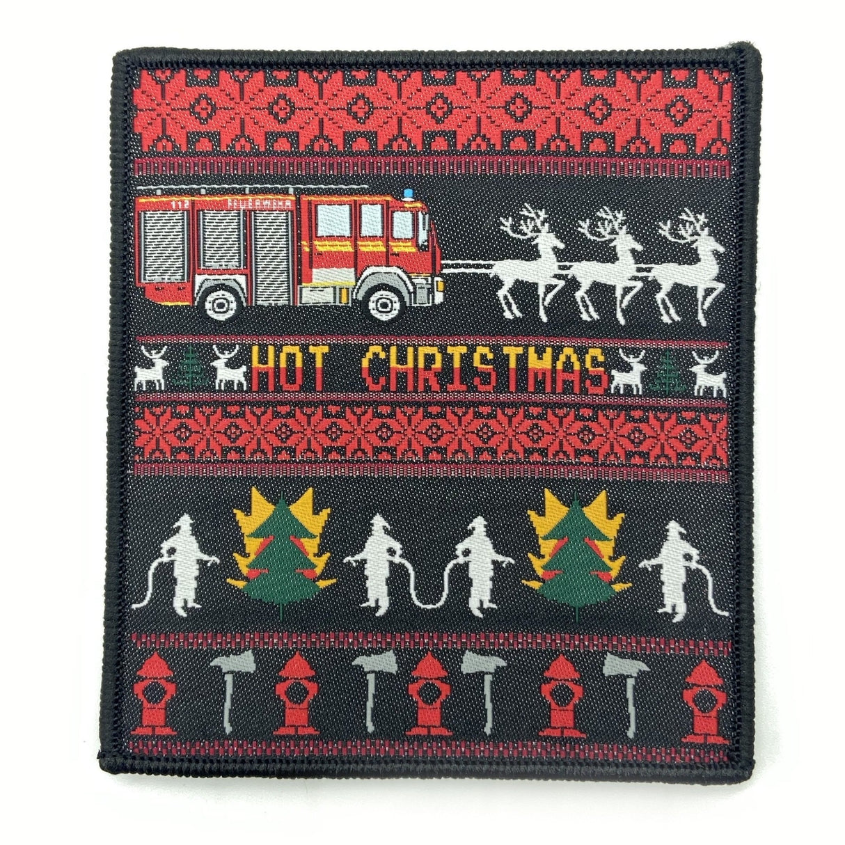 Feuerwehr Xmas Textilpatch