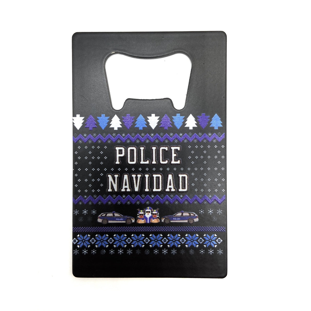 Police Navidad Flaschenöffner