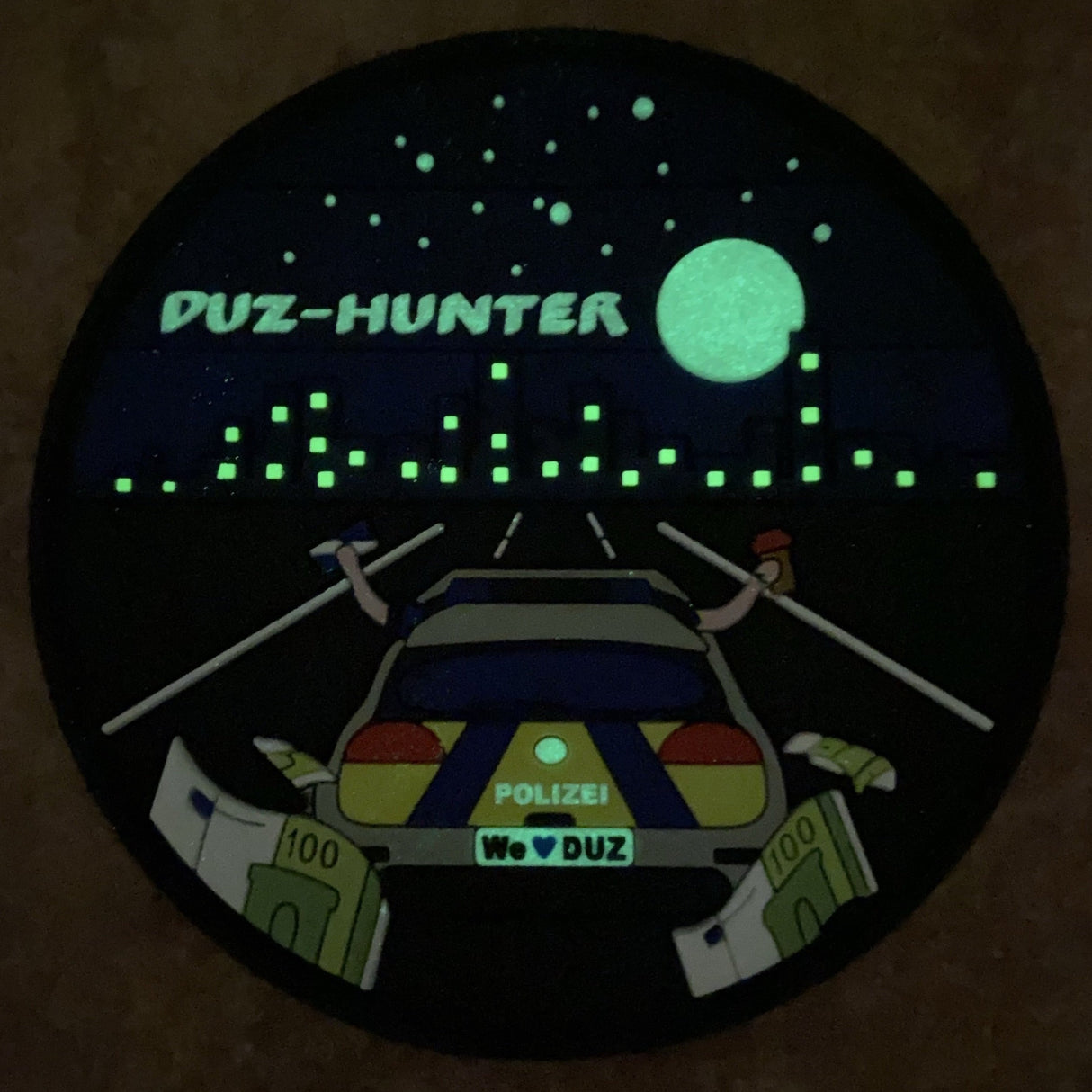 DUZ-Hunter Rubber Patch