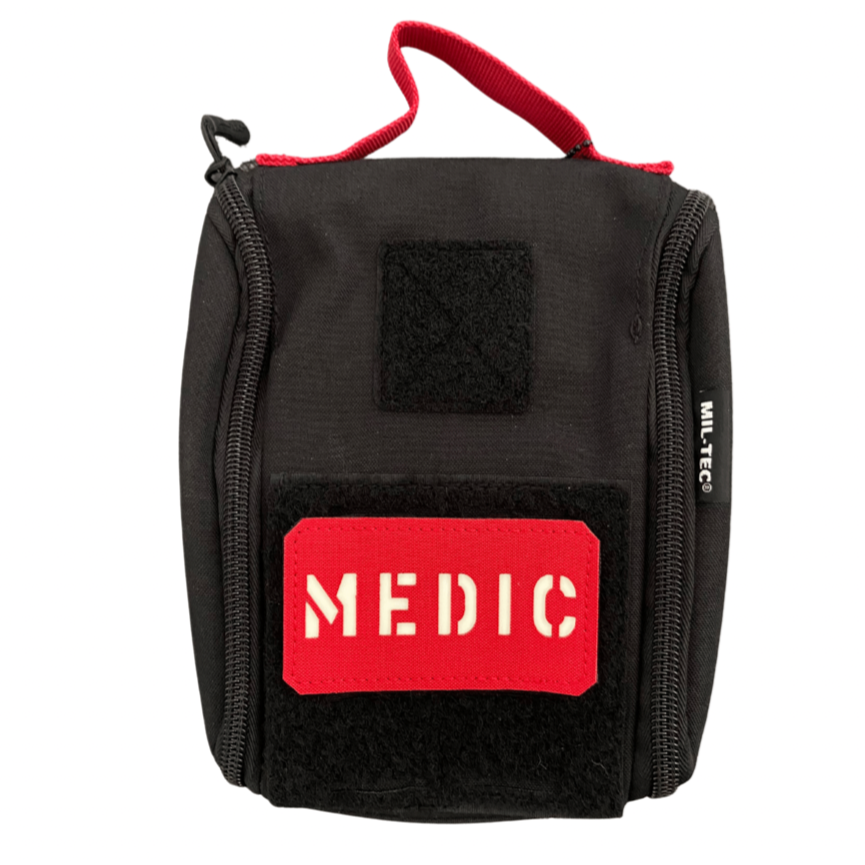 Lasercut Medic Glow Textil Patch