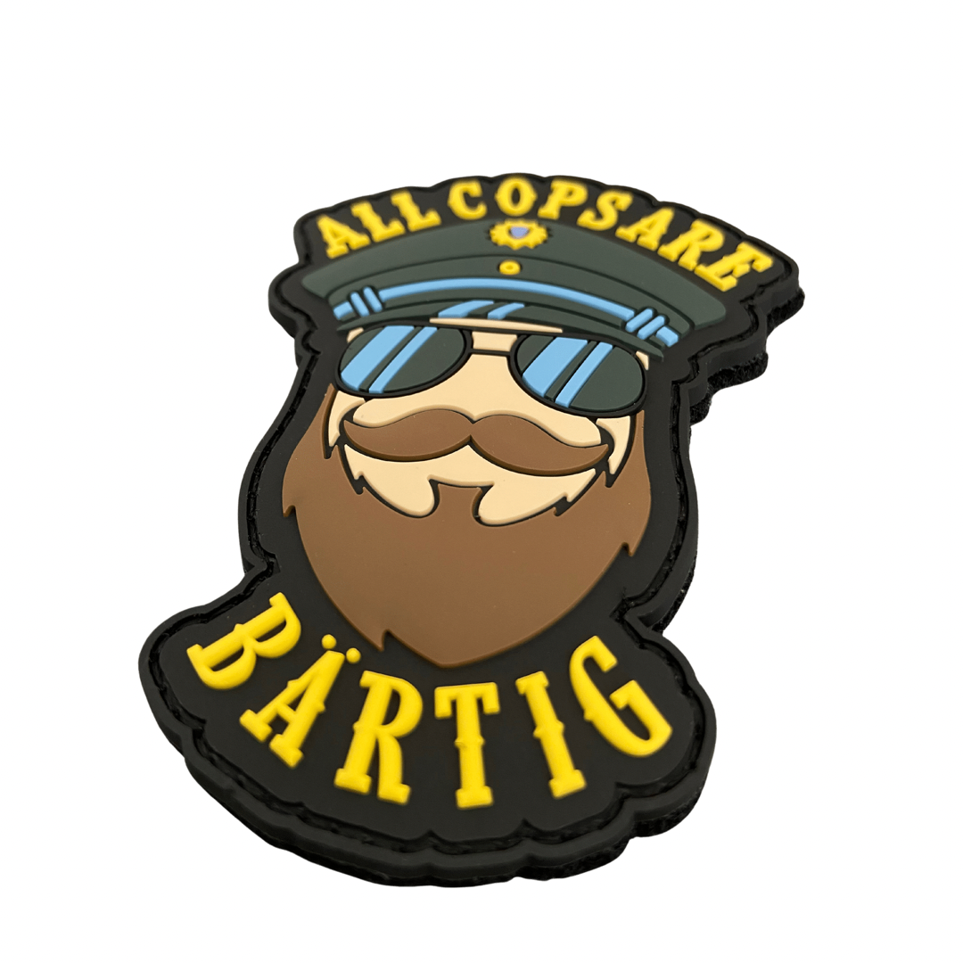 All Cops Are Bärtig Rubber Patch