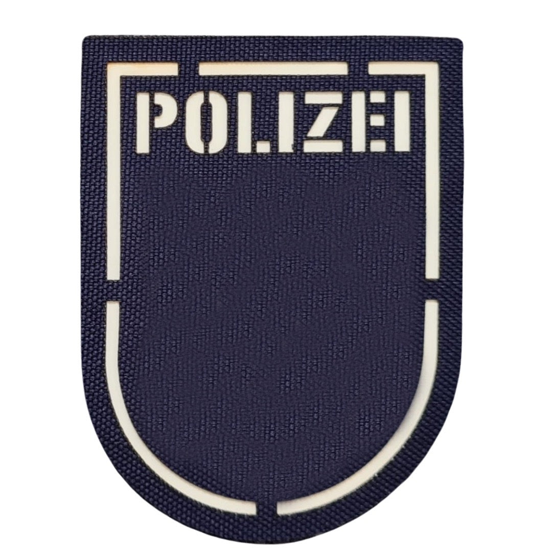 Bundespolizei "Glow in the Dark" Lasercut Patch
