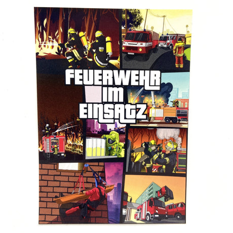 Feuerwehr im Einsatz GTA Sticker 10er Pack - Polizeimemesshop